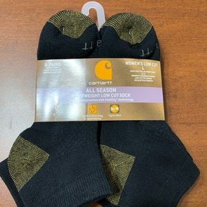 Carhartt 6 pairs low cut